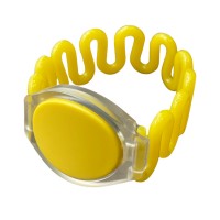 Пружинный RFID браслет-змейка T5577 (SP-TEMIC) ЖЕЛТЫЙ