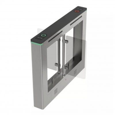 ZKTECO SBTL721  распашной двухпроходной турникет с контроллером и считывателями карт