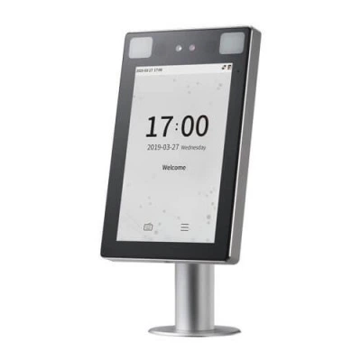 ZKTECO ProFaceX терминал распознавания лиц с кронштейном на турникет ZKTECO ProFaceX терминал распознавания лиц с кронштейном на турникет