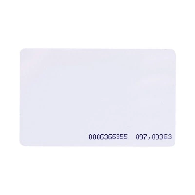 Бесконтактная тонкая RFID карта доступа MIFARE 1K ISO (13.56 МГц) с номером Бесконтактная тонкая RFID карта доступа MIFARE 1K ISO (13.56 МГц) с номером