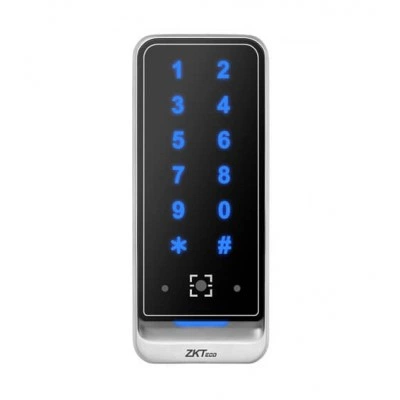 ZKTECO QR600-VK-M, уличный накладной считыватель MIFARE и QR-кодов, с клавиатурой