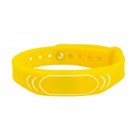 RFID браслет доступа EM-Marine “SPORT” ЖЕЛТЫЙ, с застежкой