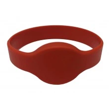 RFID браслет EM-Marine “OVAL” красный, диаметр 65 мм