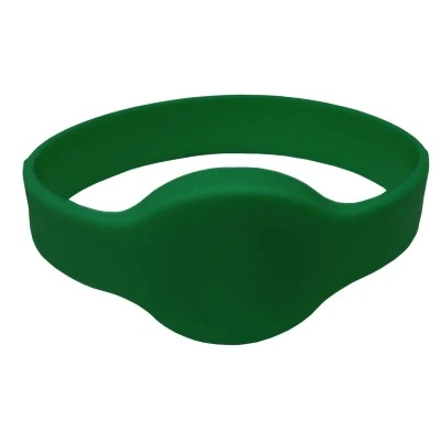 RFID браслет MIFARE “OVAL” зеленый, диаметр 65 мм RFID браслет MIFARE “OVAL” зеленый, диаметр 65 мм
