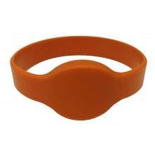 RFID браслет MIFARE “OVAL” оранжевый, диаметр 65 мм