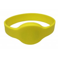 RFID браслет MIFARE “OVAL” ЖЕЛТЫЙ, диаметр 65 мм