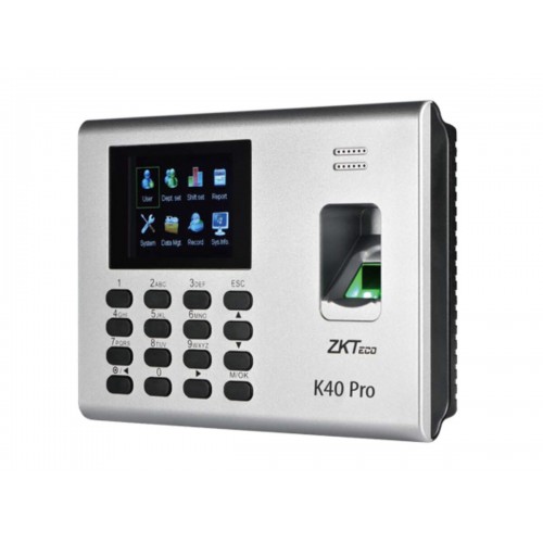 ZKTECO K40 [EM] Wi-Fi, биометрический терминал учета рабочего времени по отпечаткам пальцев