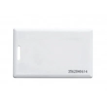 Бесконтактная толстая карта доступа MIFARE 1K CLAMSHELL (с номером)