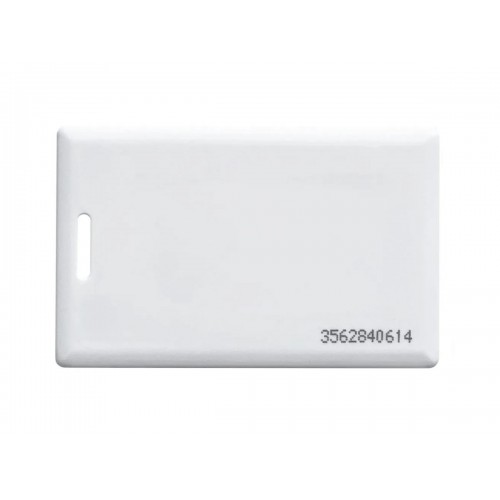 Бесконтактная толстая карта доступа MIFARE 1K CLAMSHELL (с номером)