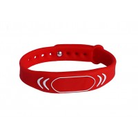 RFID браслет доступа EM-Marine “SPORT” КРАСНЫЙ, с застежкой