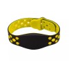 Перезаписываемый RFID браслет T5577 “FITNESS TEMIC” ЧЕРНО-ЖЕЛТЫЙ