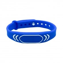 Перезаписываемый RFID браслет T5577 “SPORT” синий (125 кГц)