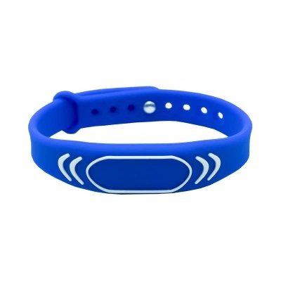 Перезаписываемый RFID браслет T5577 “SPORT” синий (125 кГц) Перезаписываемый RFID браслет T5577 “SPORT” синий (125 кГц)