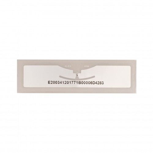 UHF RFID метка Windshield Tag (Higgs3) с номером, на лобовое стекло автомобиля