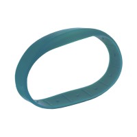Силиконовый RFID браслет MIFARE “OFFICE” СИНЕ-ЗЕЛЕНЫЙ, без застежки