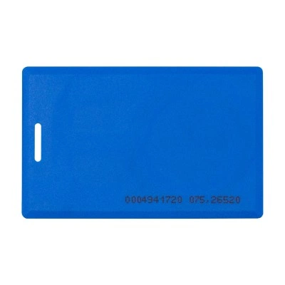 Бесконтактная цветная карта EM-Marine CLAMSHELL (BLUE) с номером, синего цвета Бесконтактная цветная карта EM-Marine CLAMSHELL (BLUE) с номером, синего цвета